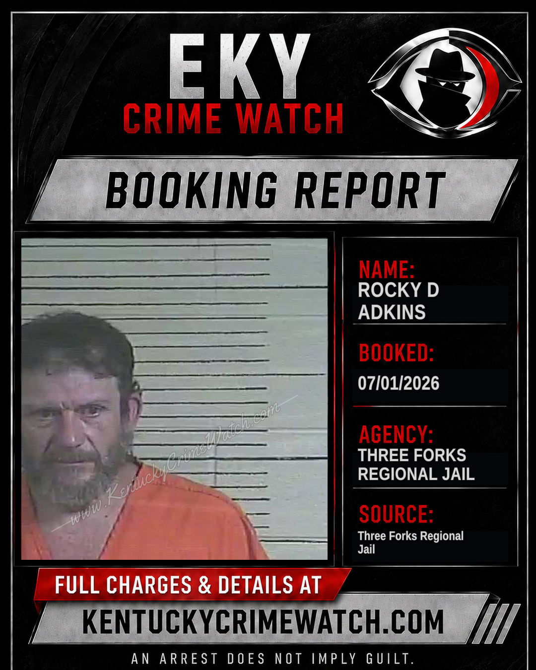 Rocky D Adkins booking image