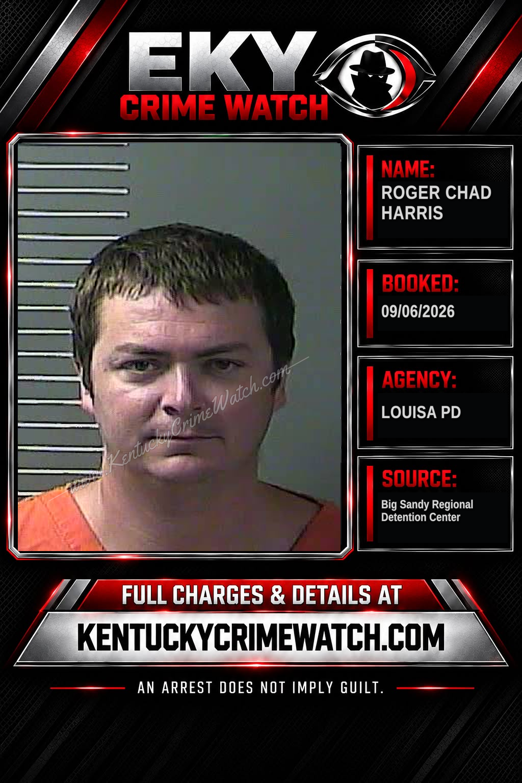ROGER CHAD HARRIS booking image