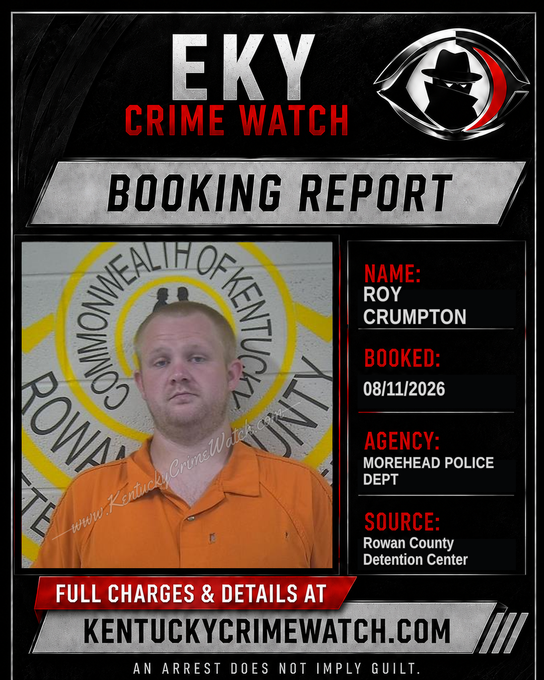 ROY CRUMPTON booking image