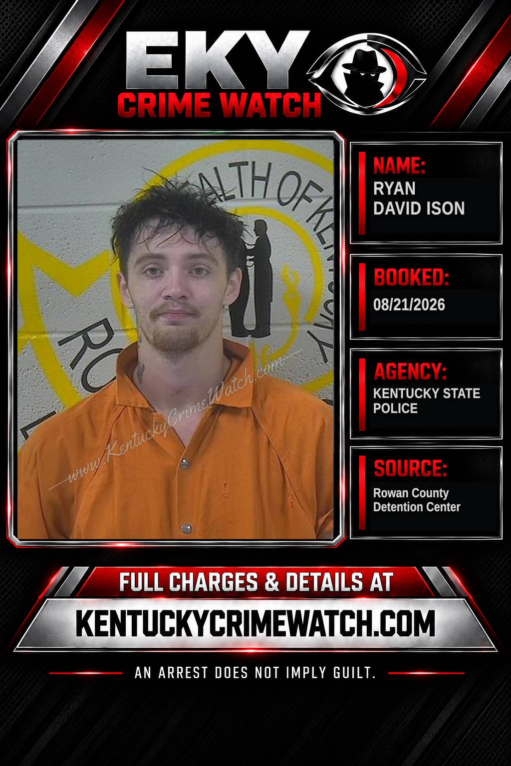 RYAN DAVID ISON booking image
