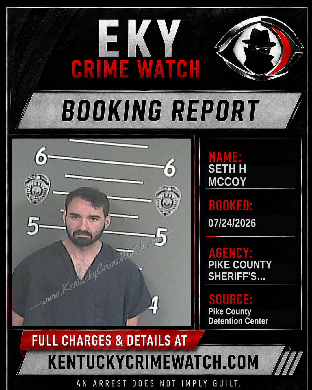 SETH H MCCOY booking image