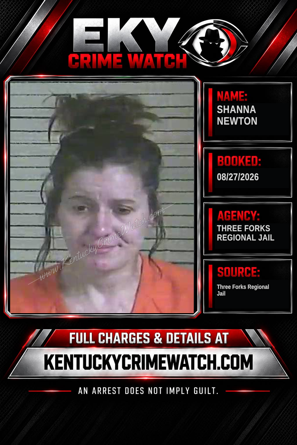 Shanna Newton booking image