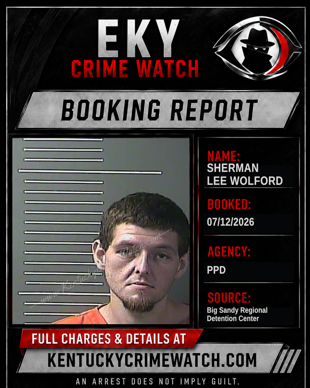 SHERMAN Lee WOLFORD booking image