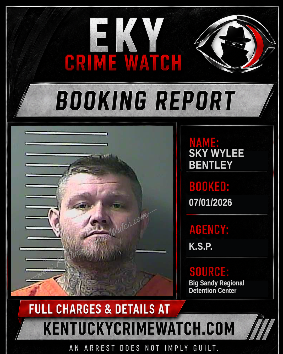 SKY WYLEE BENTLEY booking image