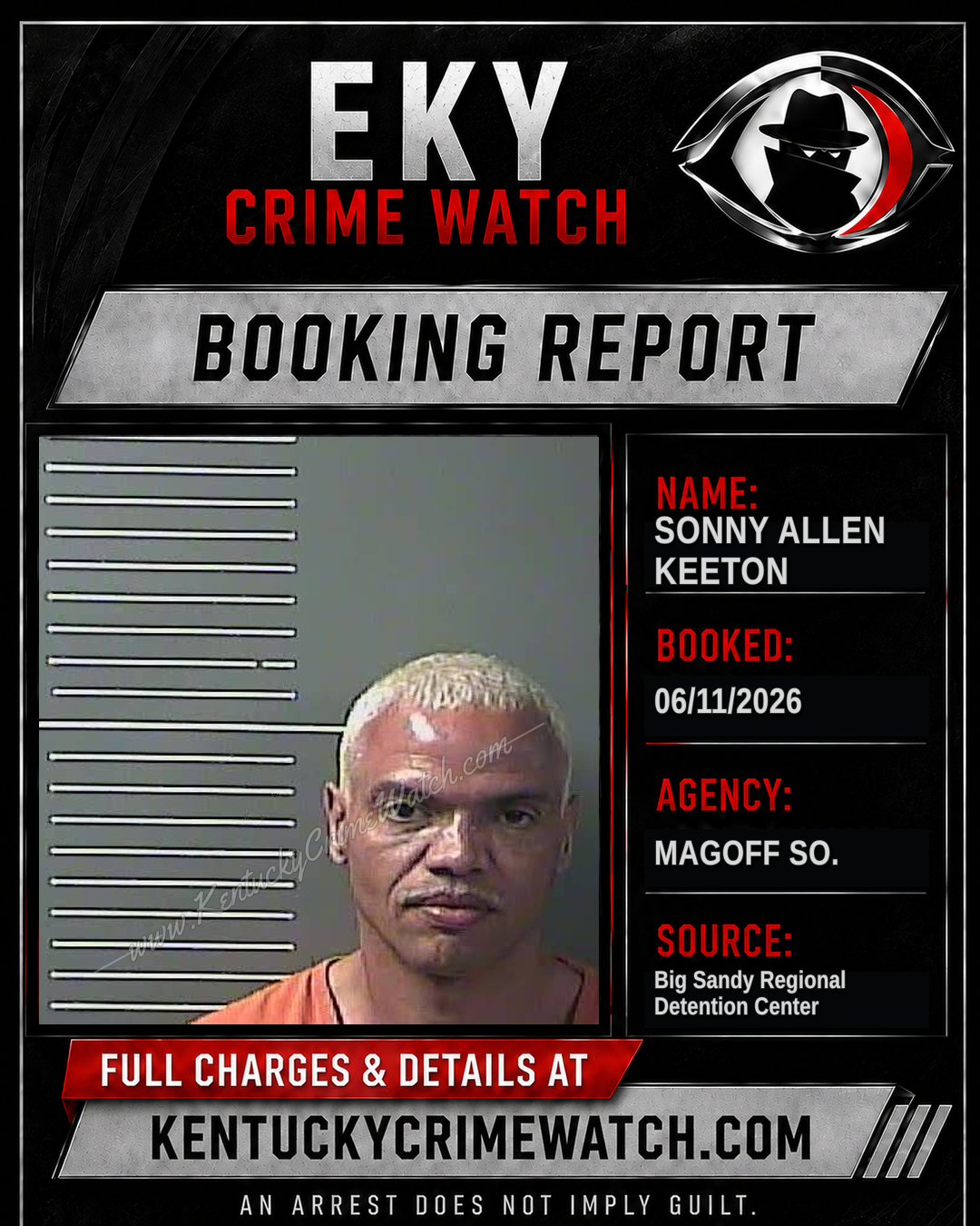 SONNY ALLEN KEETON booking image