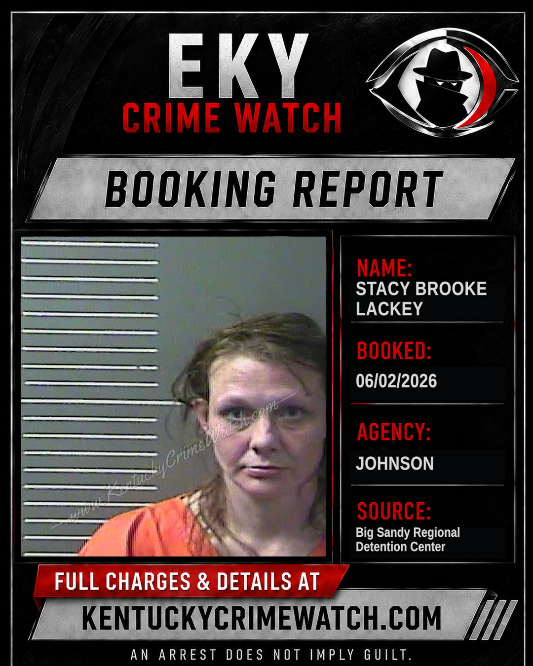 STACY BROOKE LACKEY booking image