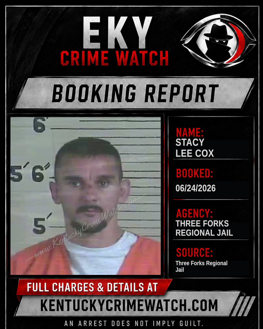 Stacy Lee Cox booking image