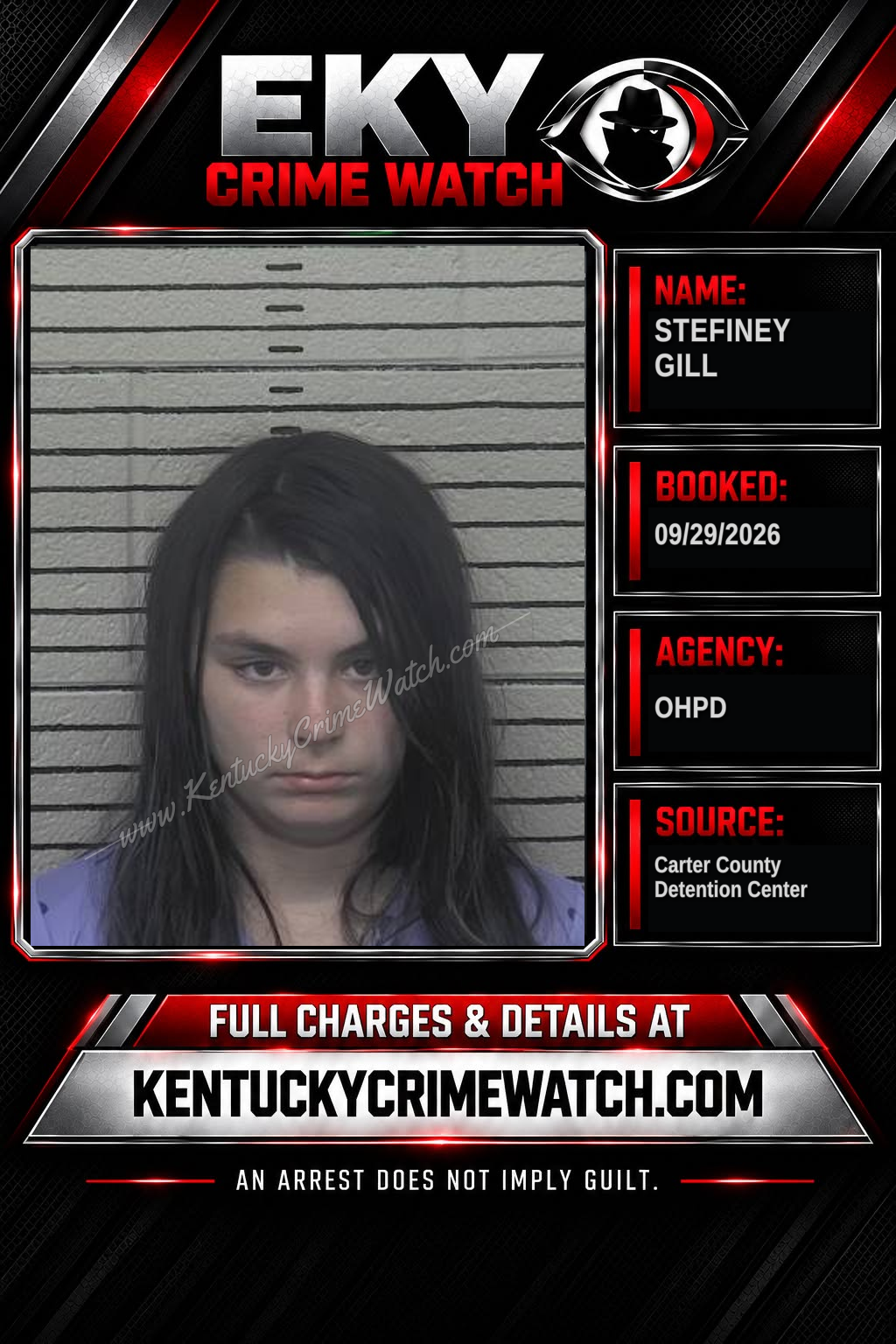 STEFINEY GILL booking image