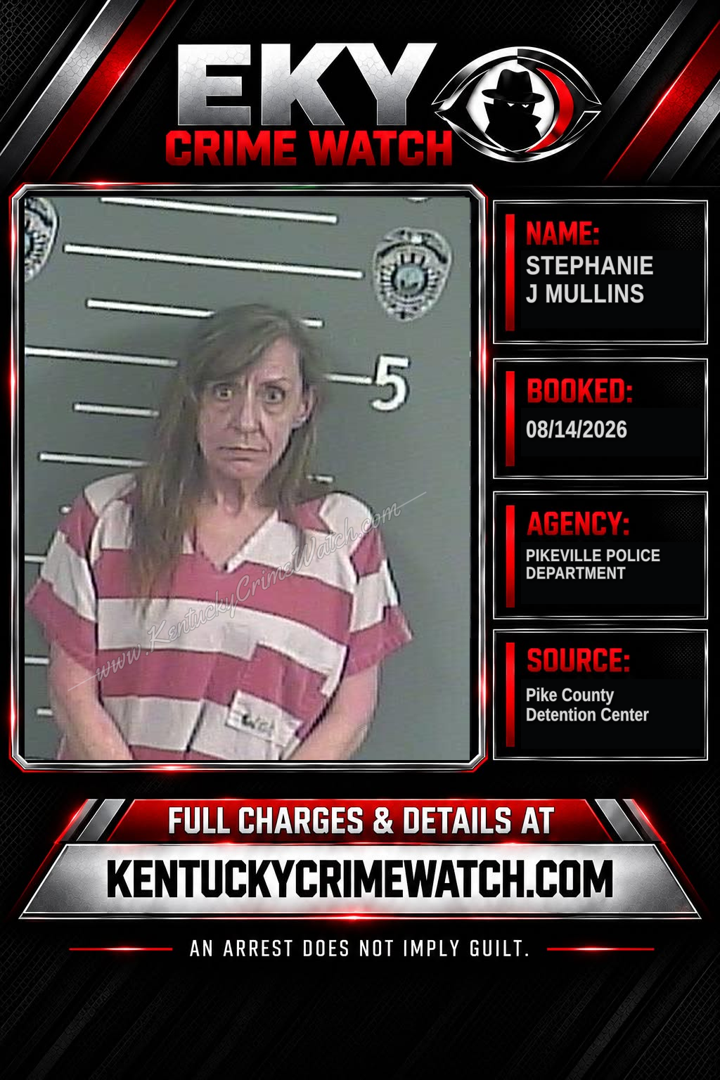 STEPHANIE J MULLINS booking image