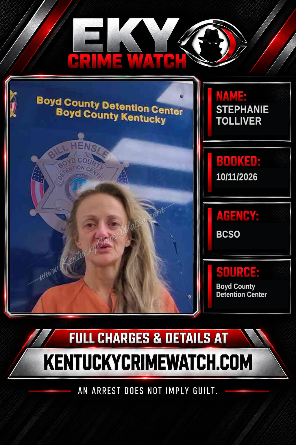 STEPHANIE TOLLIVER booking image