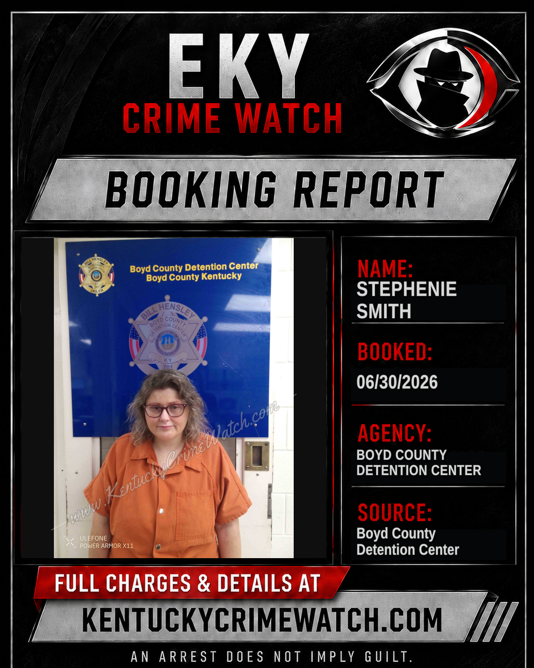 STEPHENIE SMITH booking image