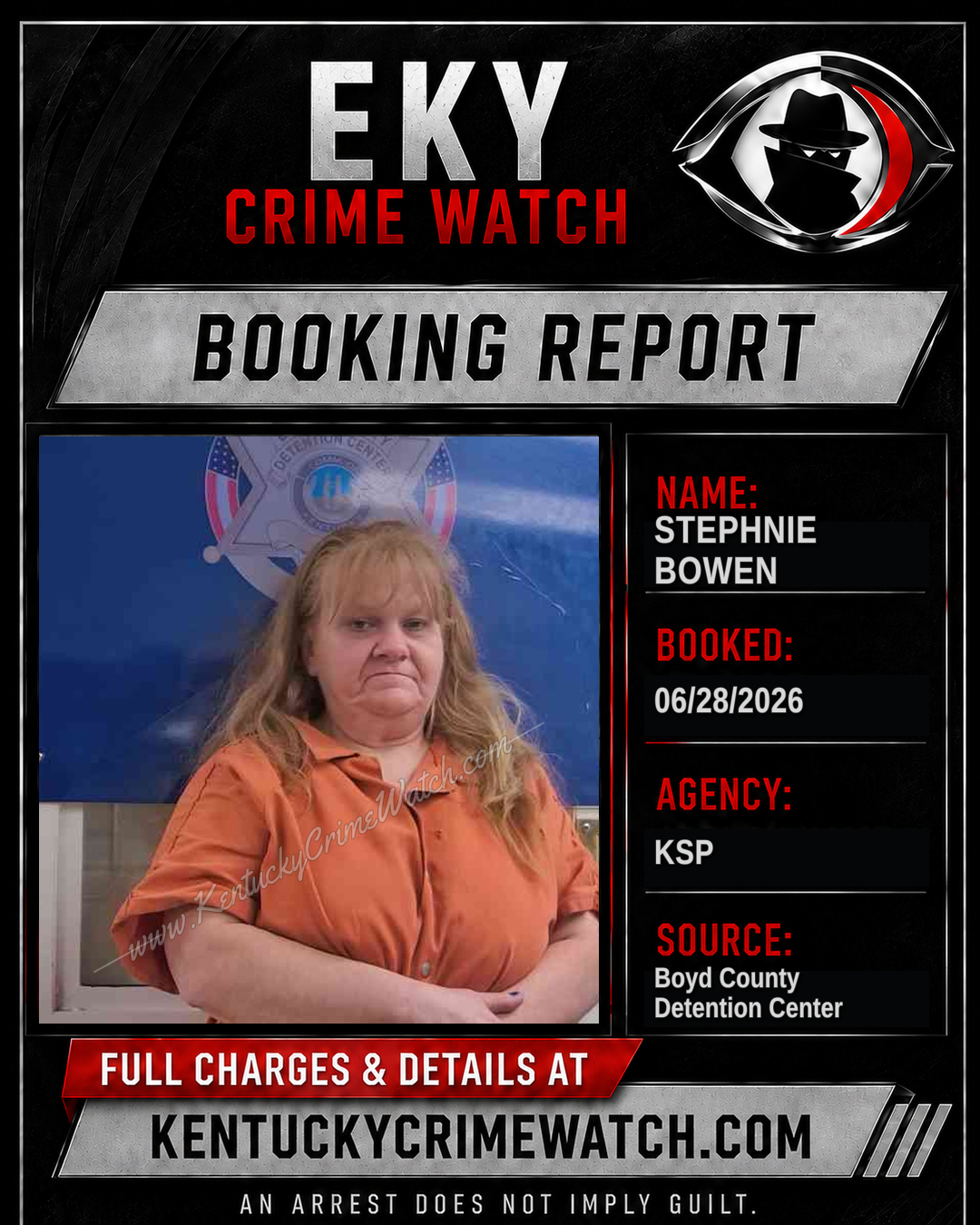 STEPHNIE BOWEN booking image
