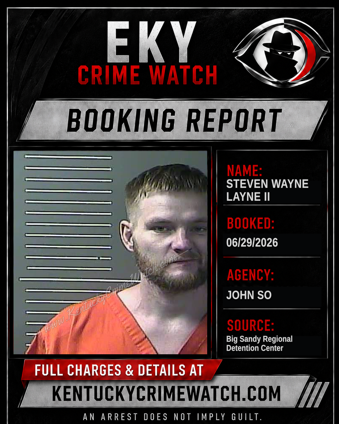 STEVEN WAYNE LAYNE II booking image