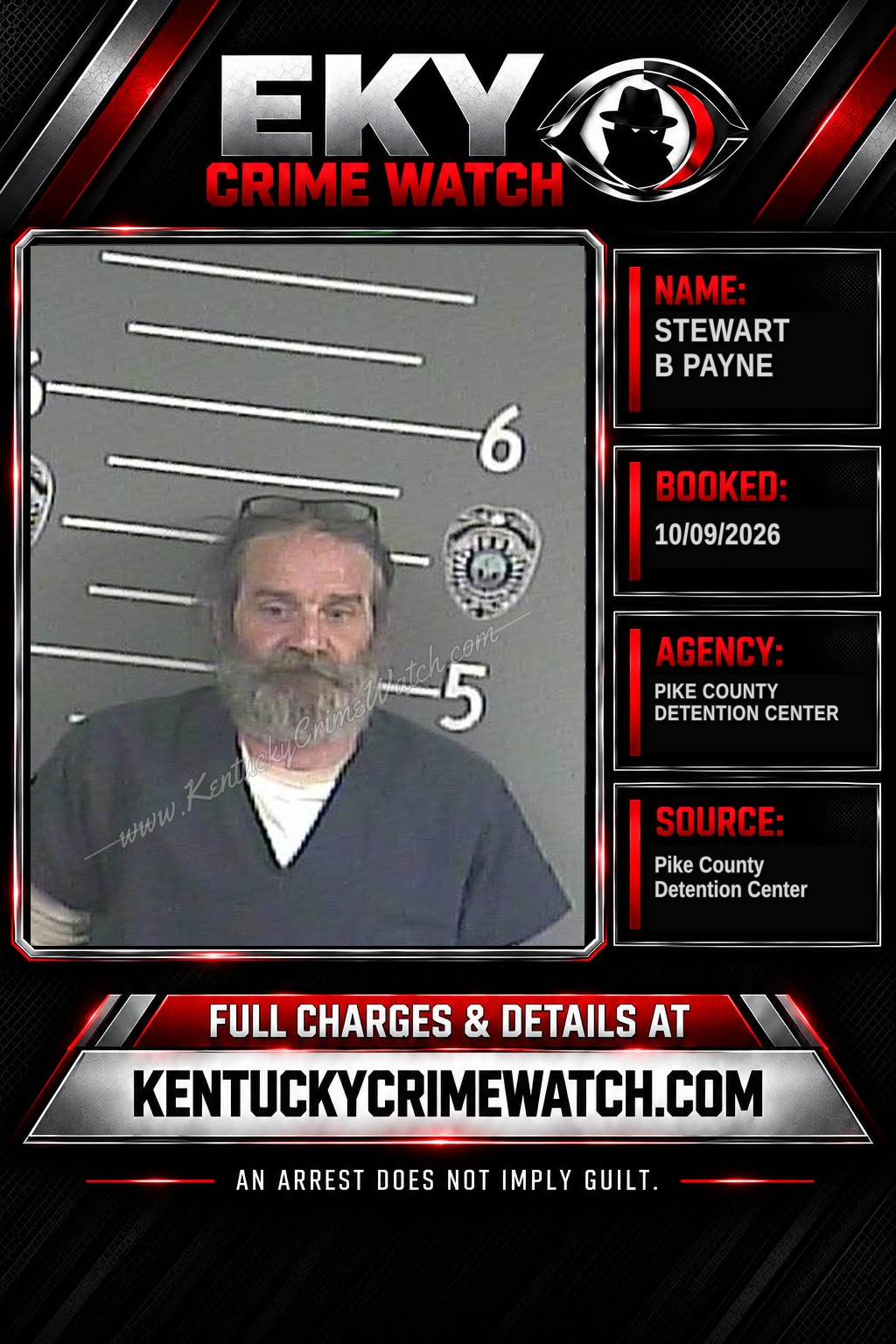 STEWART B PAYNE booking image