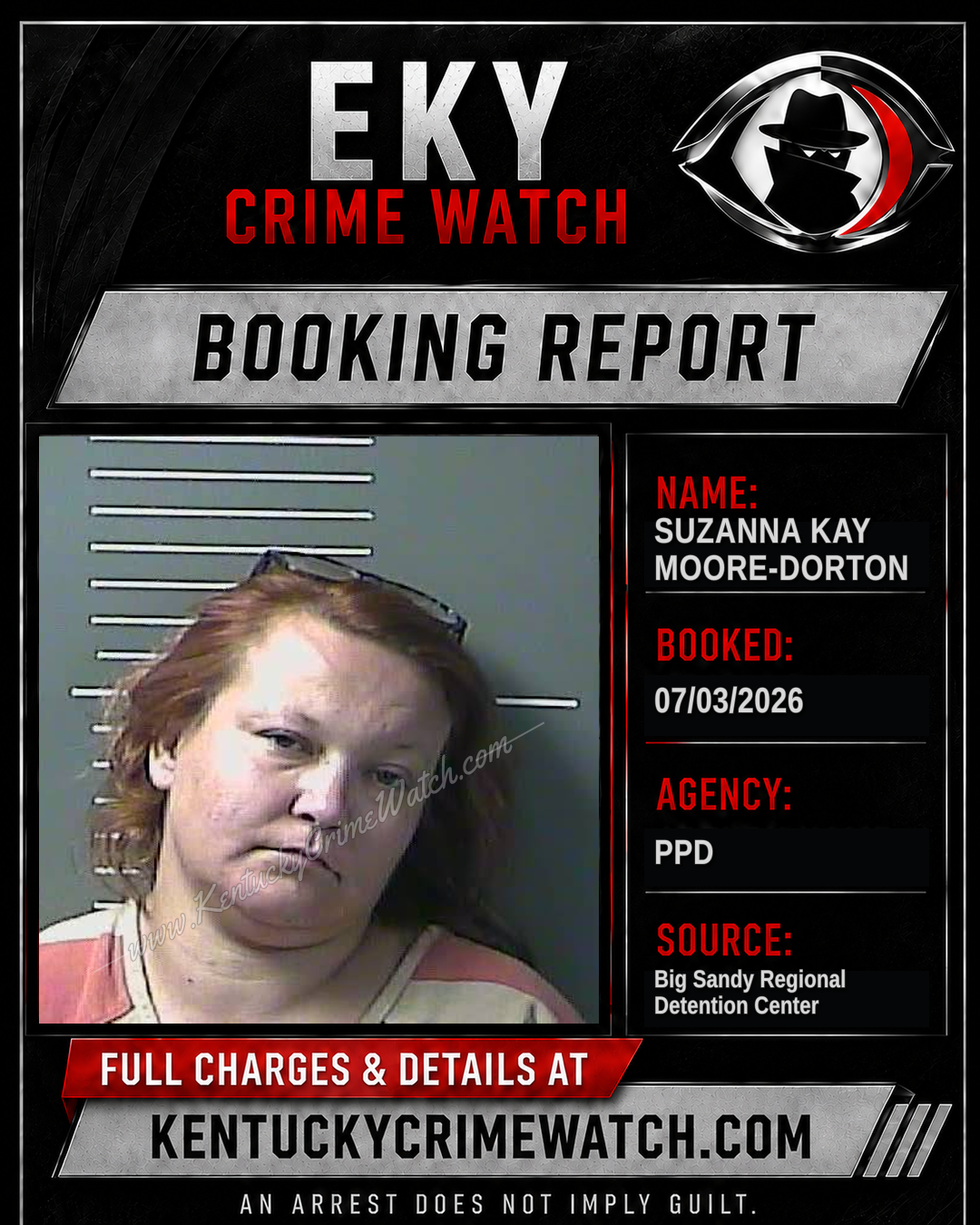 SUZANNA KAY MOORE-DORTON booking image