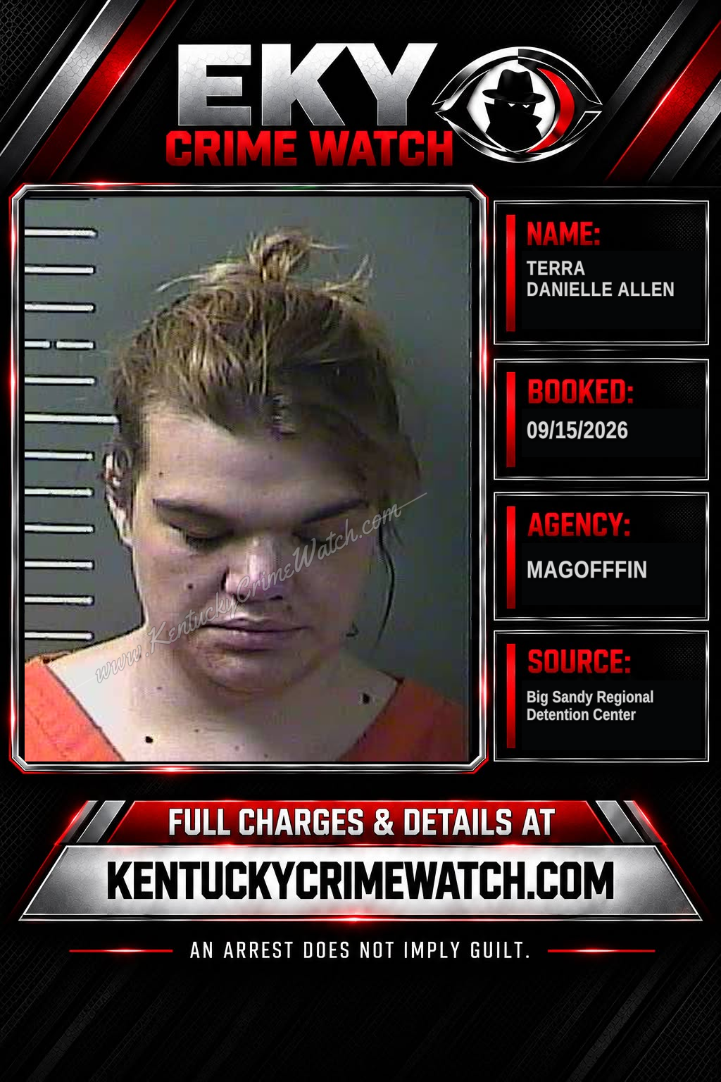 TERRA DANIELLE ALLEN booking image