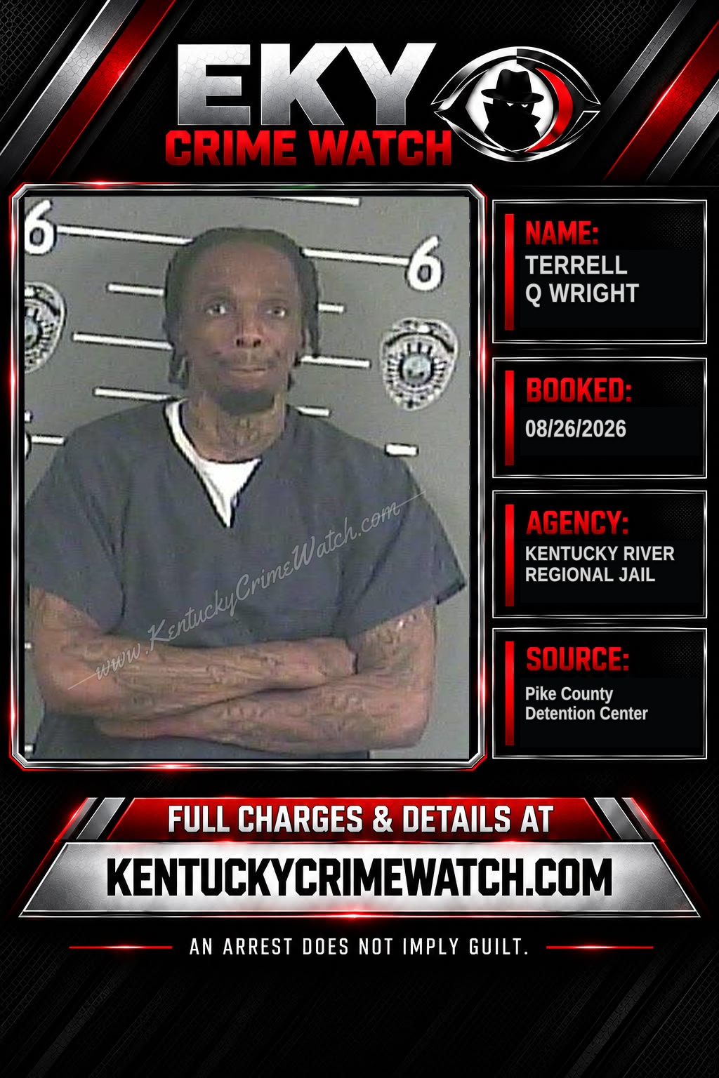 TERRELL Q WRIGHT booking image
