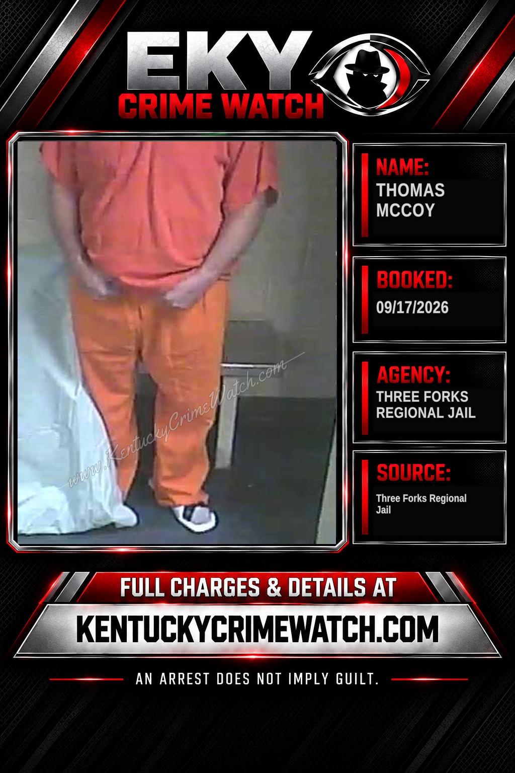 Thomas McCoy booking image