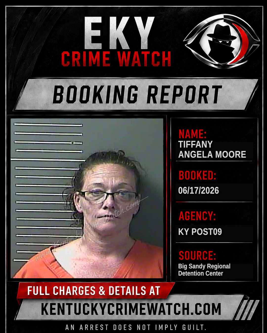 TIFFANY ANGELA MOORE booking image