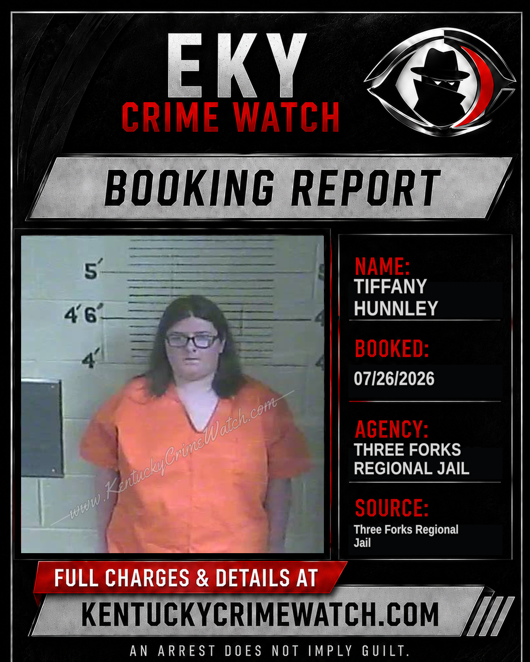Tiffany Hunnley booking image