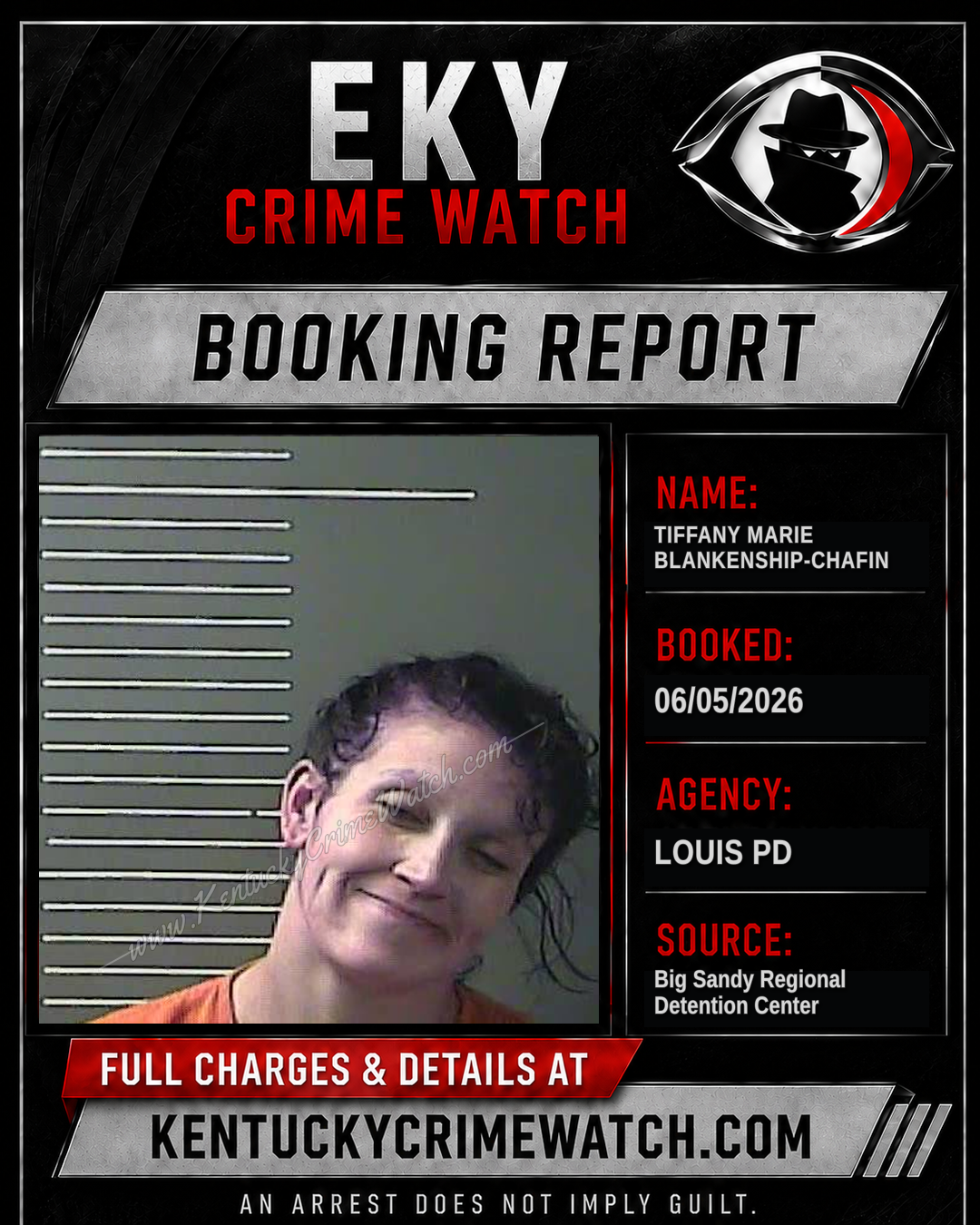 TIFFANY MARIE BLANKENSHIP-CHAFIN booking image