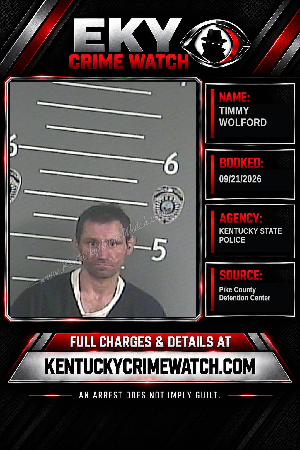 TIMMY WOLFORD booking image