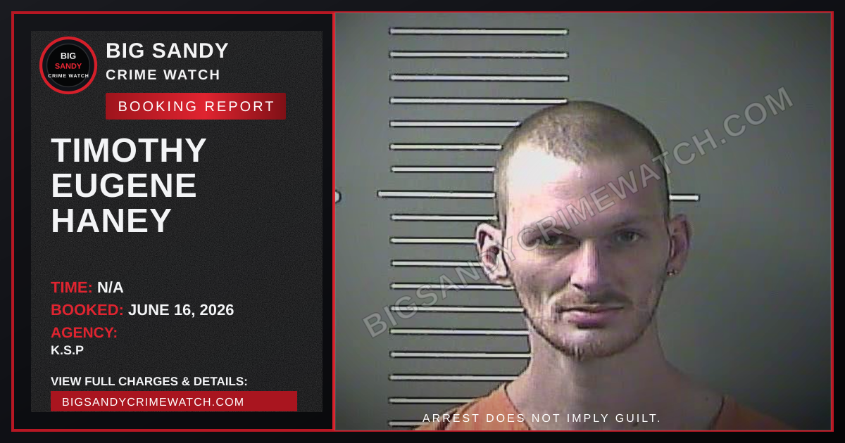 TIMOTHY EUGENE HANEY booking image