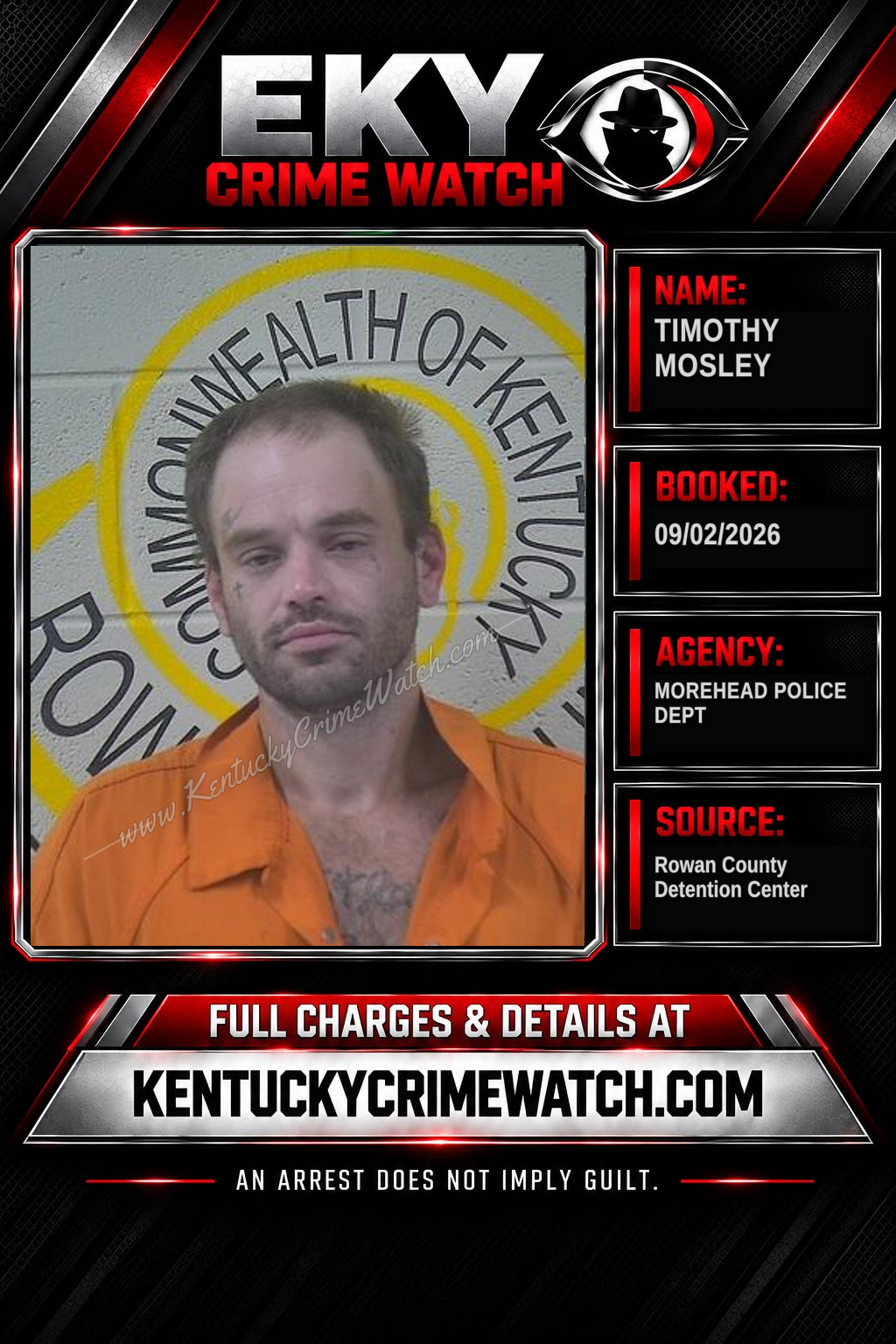 TIMOTHY MOSLEY booking image