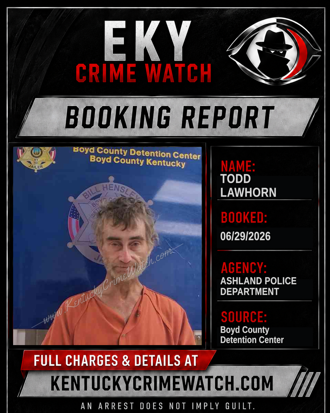 TODD LAWHORN booking image