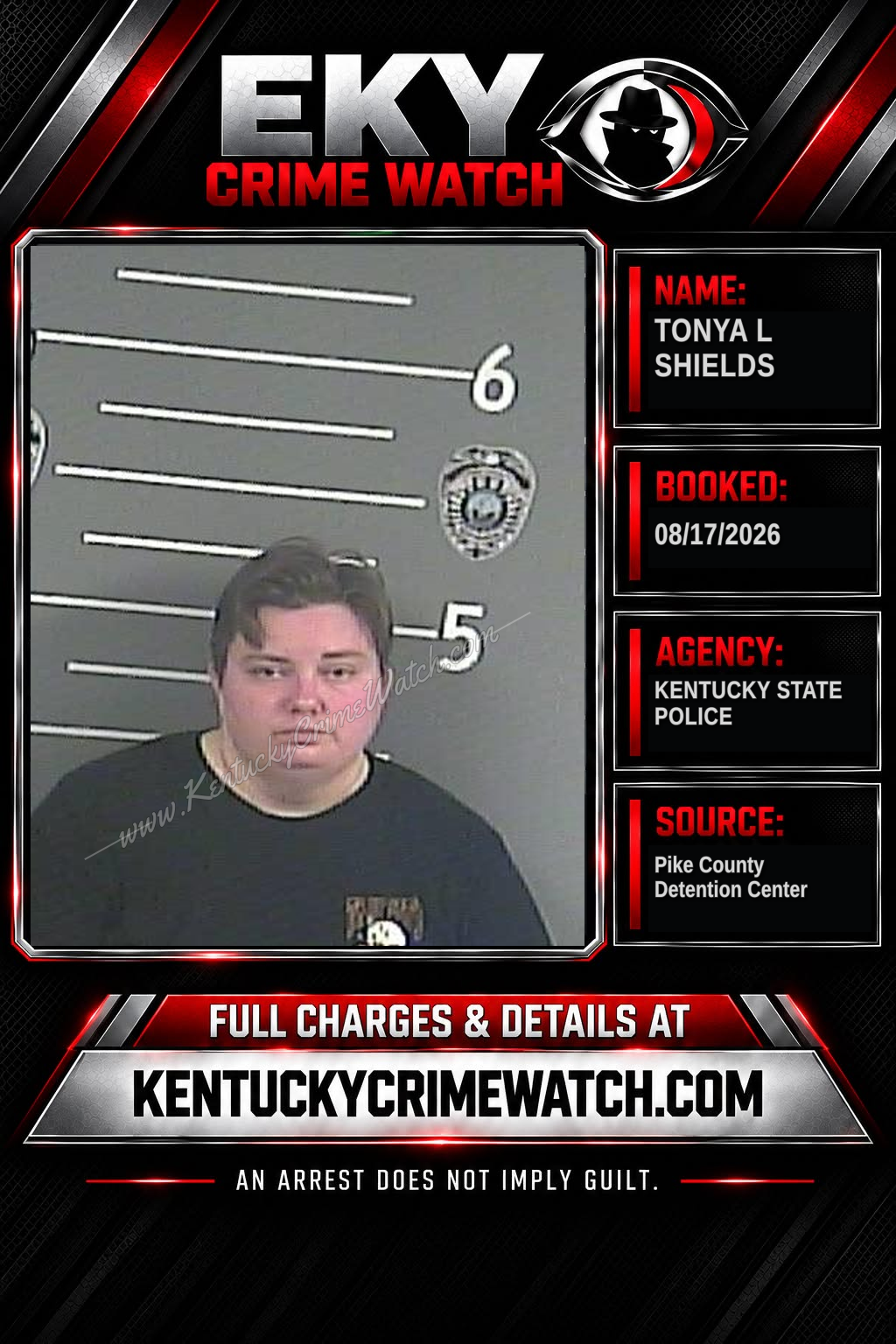 TONYA L SHIELDS booking image