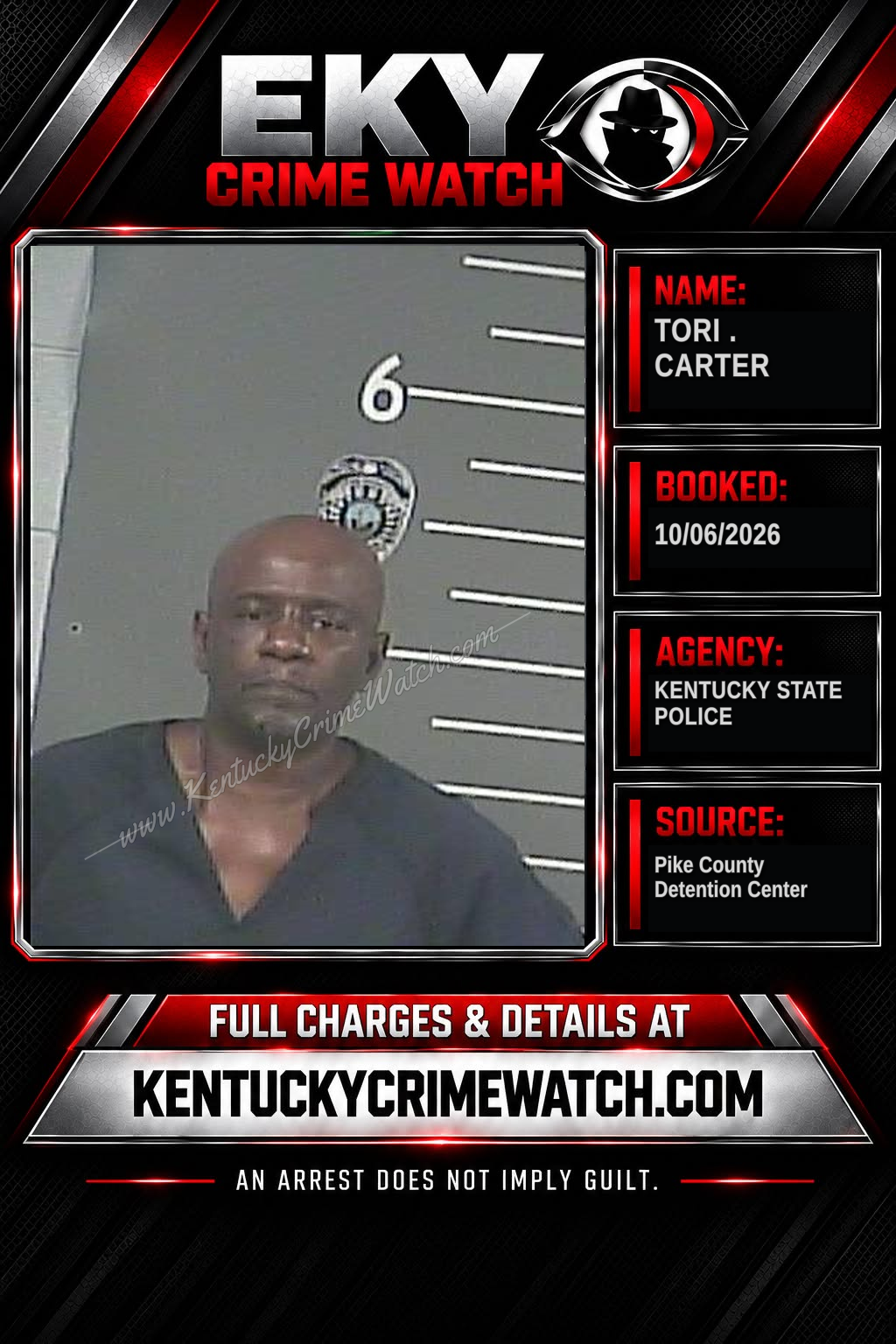 TORI . CARTER booking image
