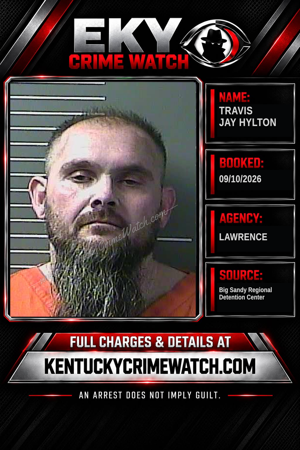 TRAVIS JAY HYLTON booking image