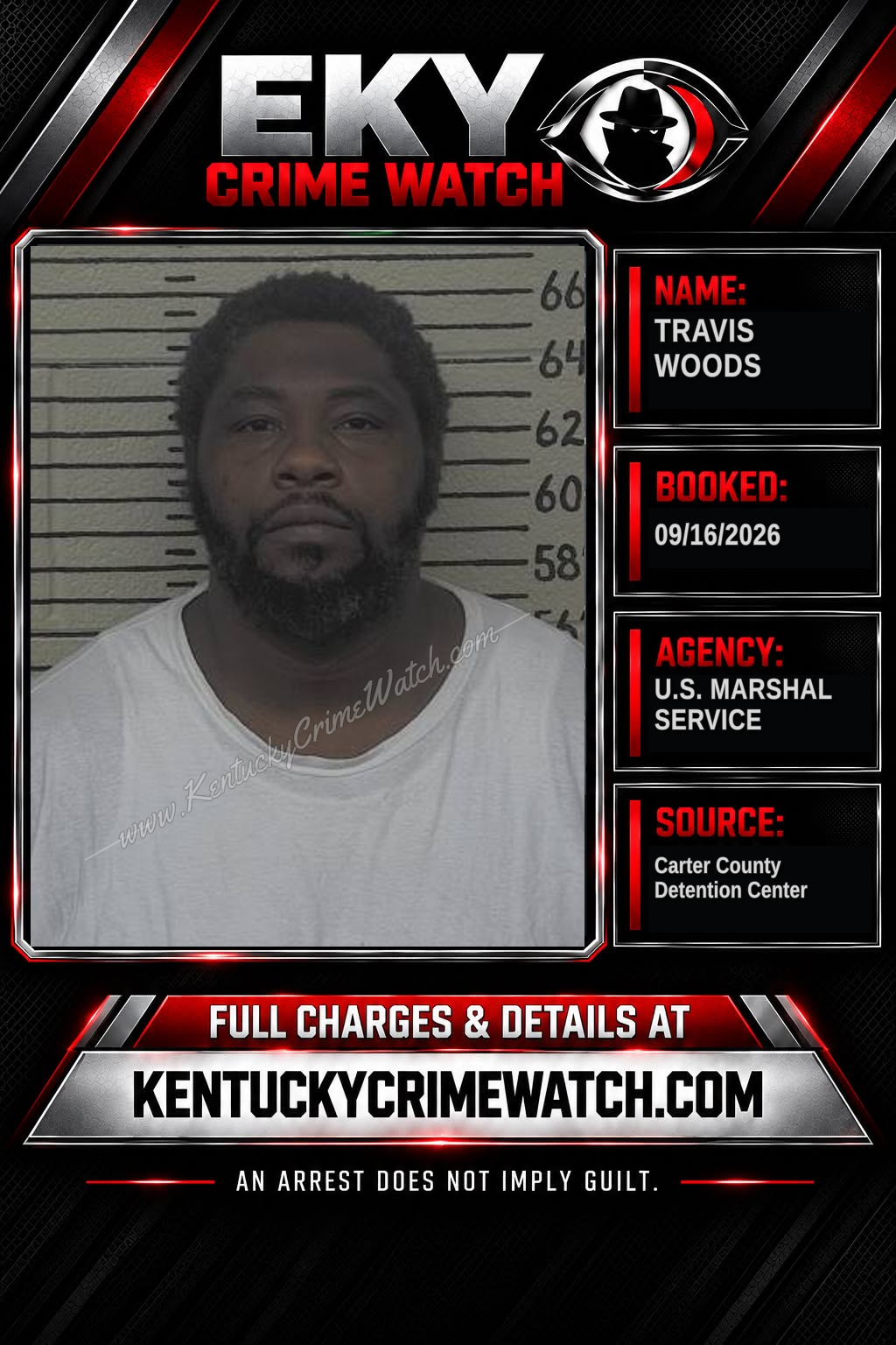 TRAVIS WOODS booking image