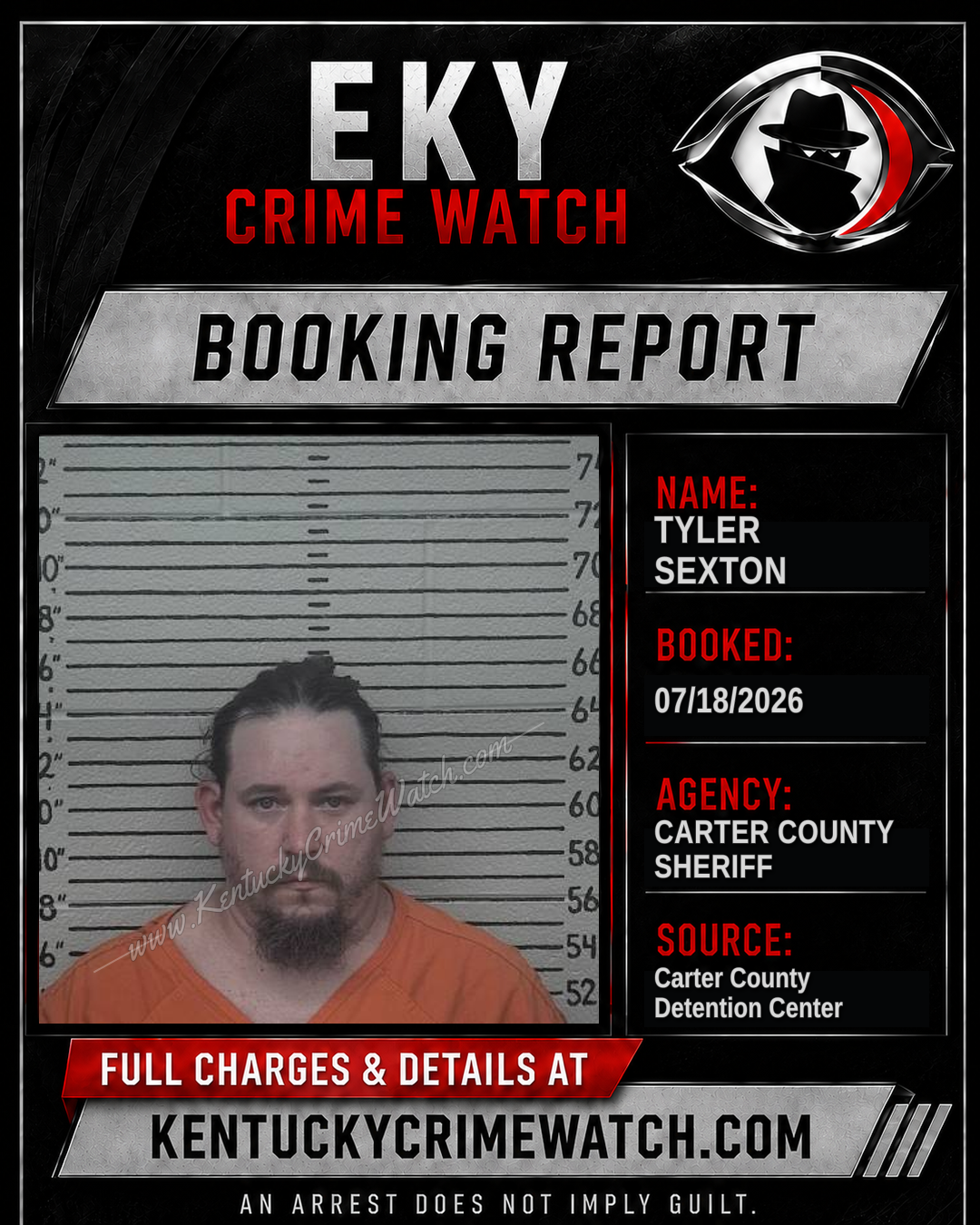 TYLER SEXTON booking image