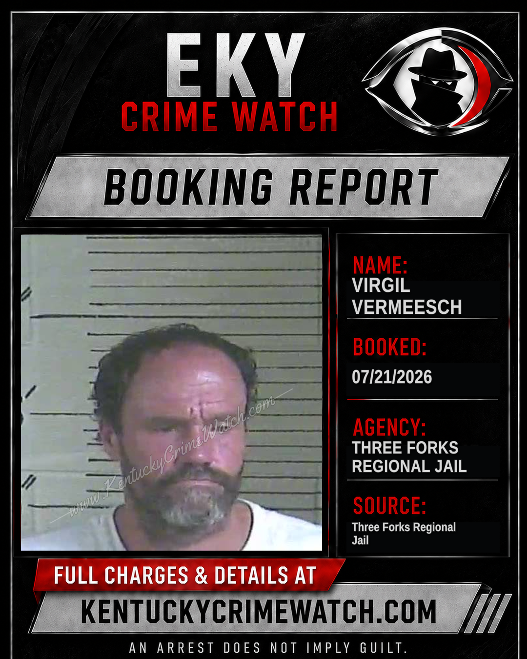 Virgil Vermeesch booking image