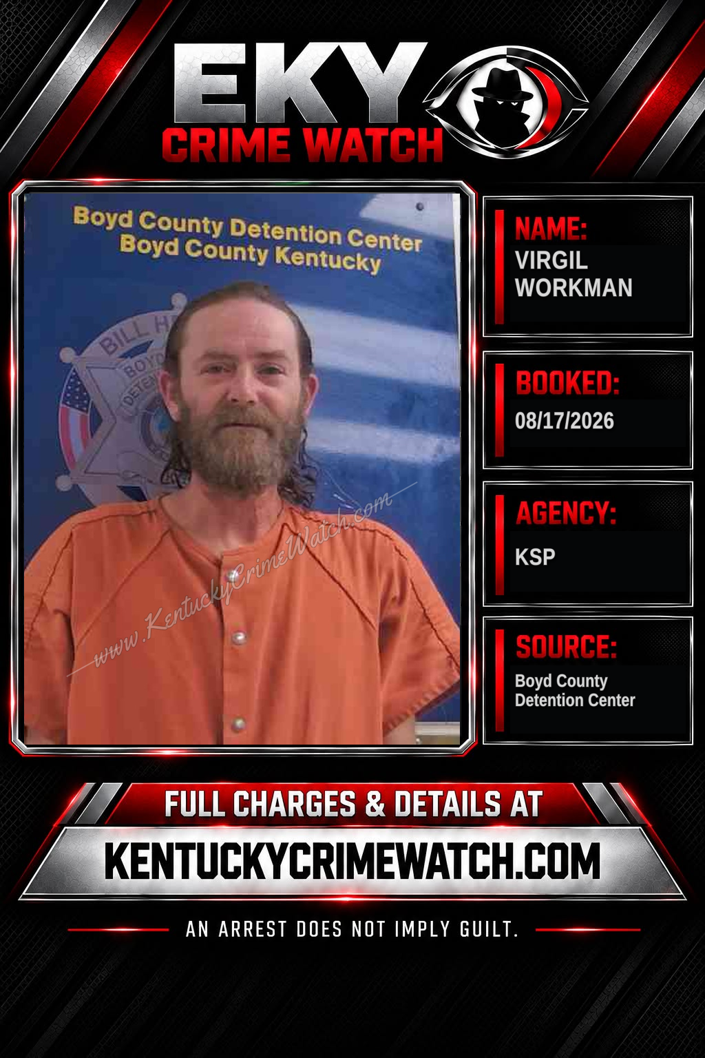 VIRGIL WORKMAN booking image
