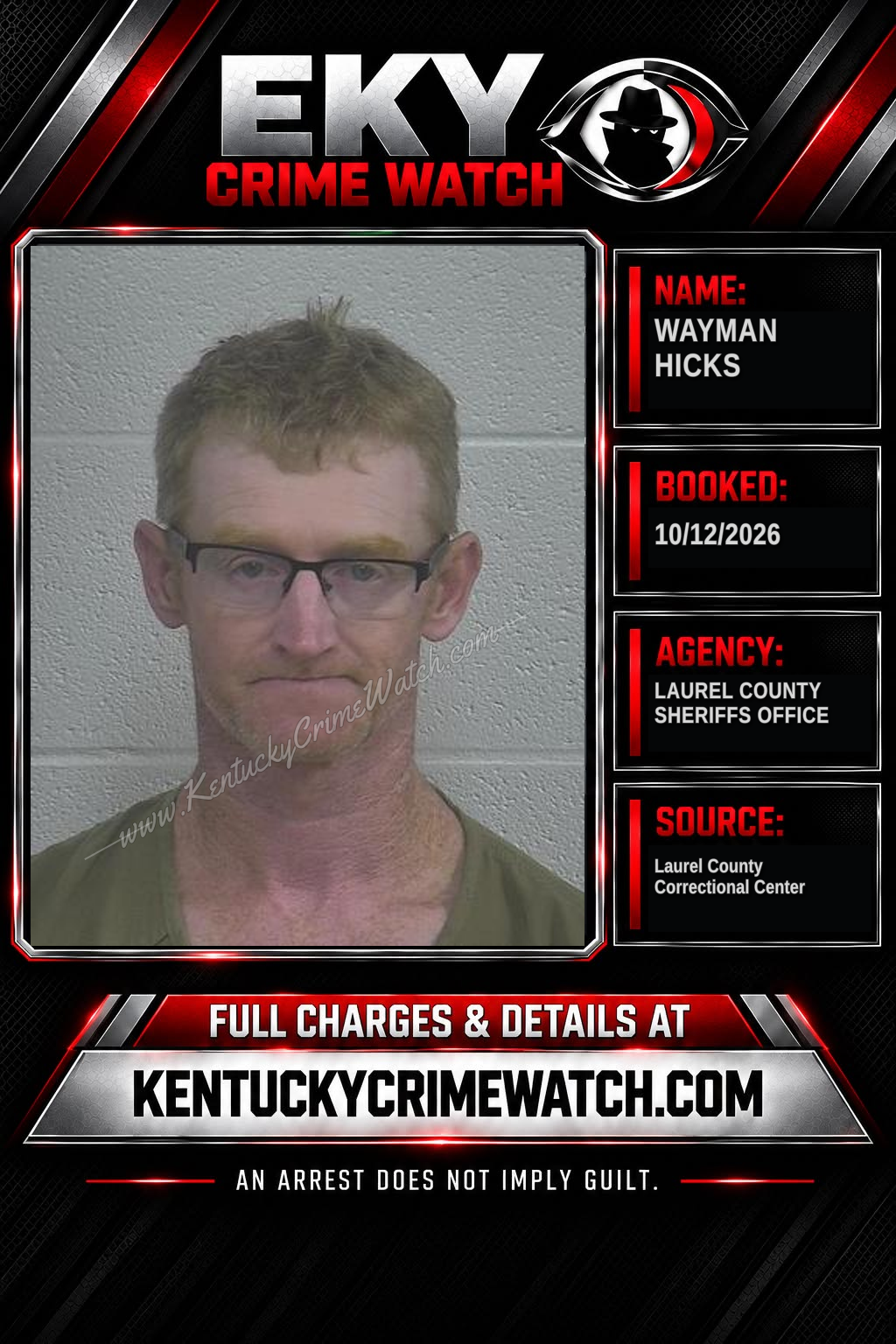 WAYMAN HICKS booking image