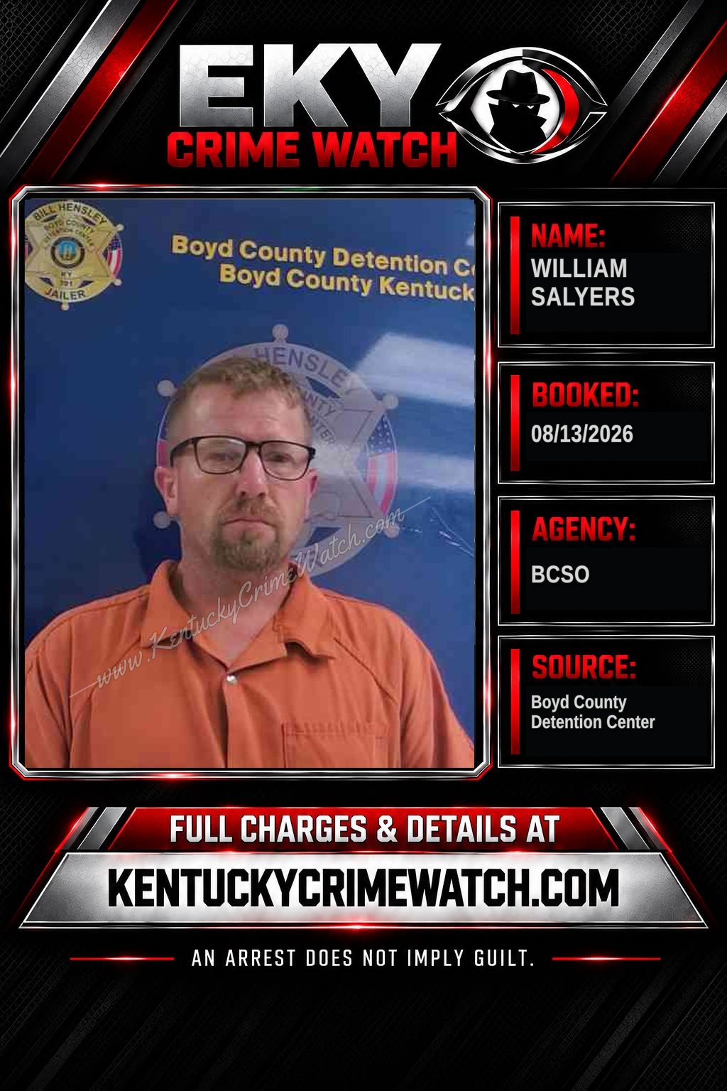 WILLIAM SALYERS booking image