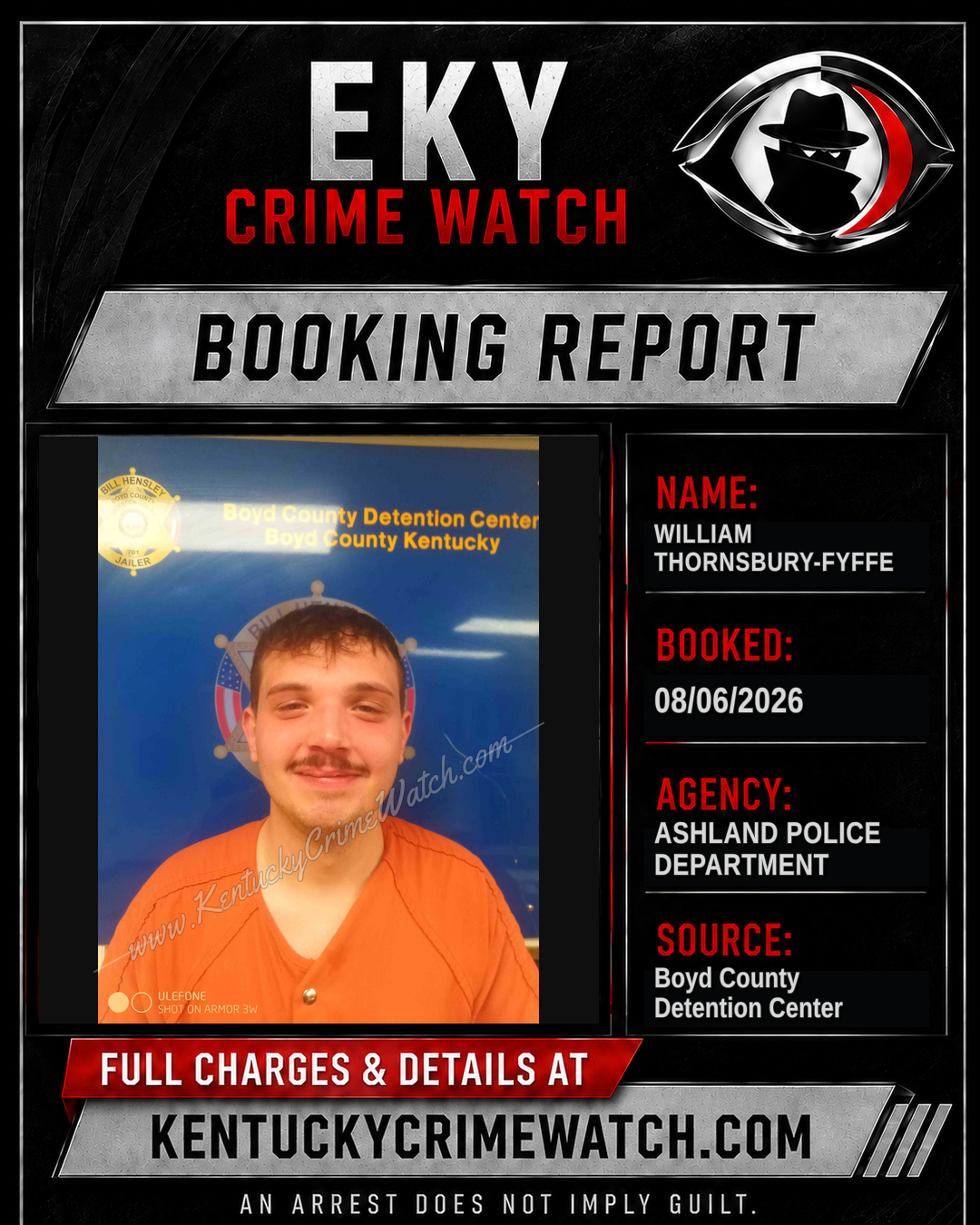 WILLIAM THORNSBURY-FYFFE booking image