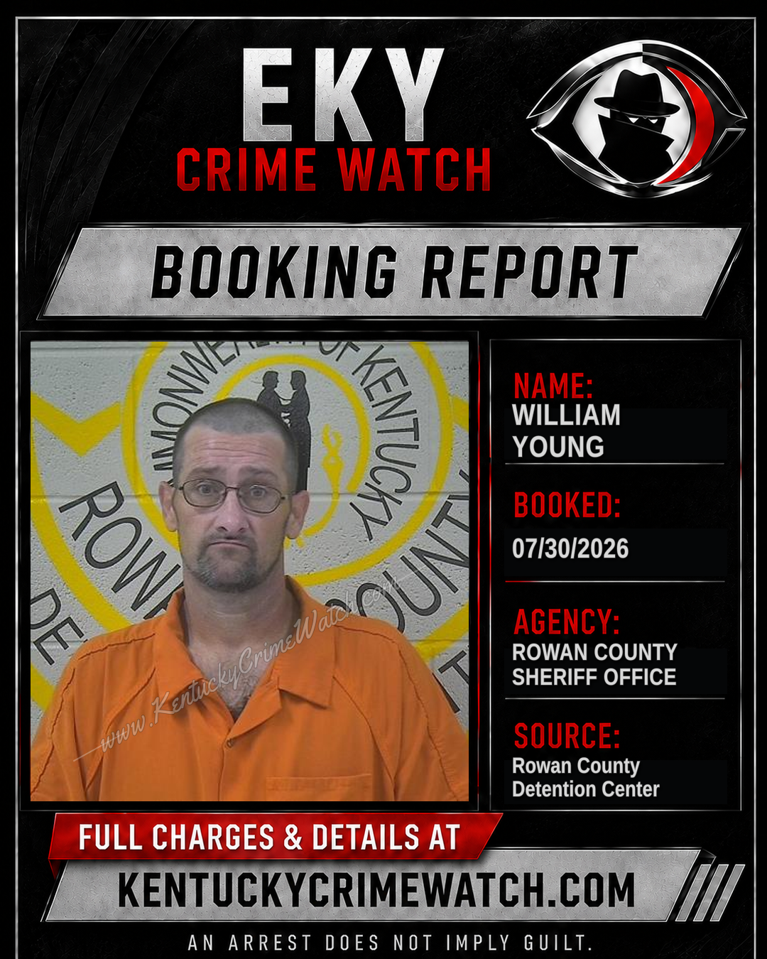 WILLIAM YOUNG booking image