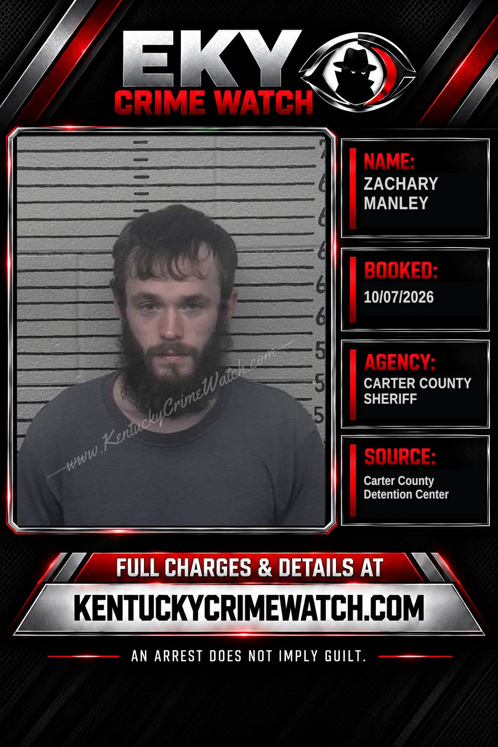 ZACHARY MANLEY booking image