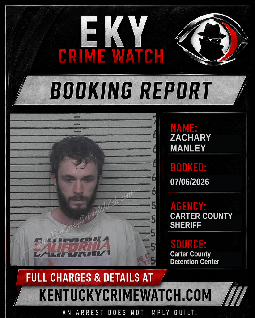 ZACHARY MANLEY booking image